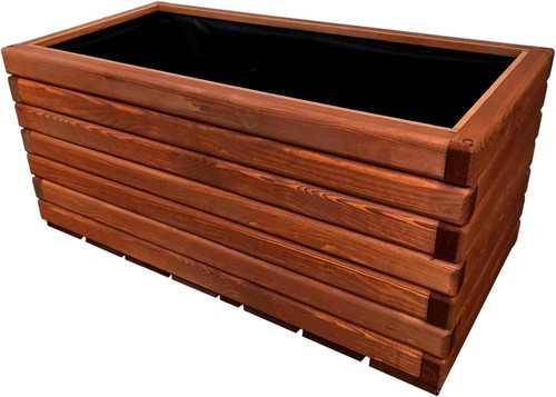 Pflanzkübel holz rechteckig - holz,