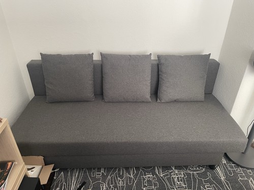 Ikea fasarum schlafsofa grau - ikea,
