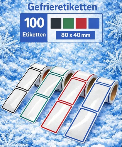Gefrieretiketten - , /