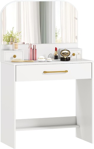 Dressing table with arched - dressing,