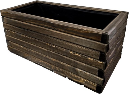 Pflanzkübel holz rechteckig - holz,