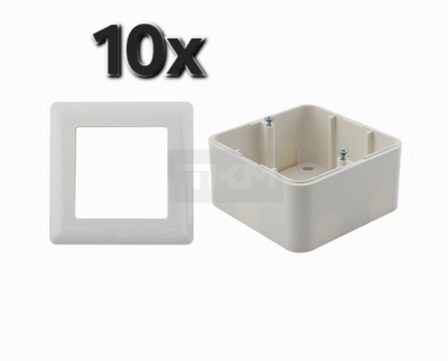 10x tkm aufputzgehäuse ral - 10x,